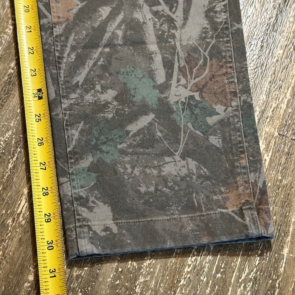 Abercrombie Loose Fit Camo Carpernter Workwear Canvas Pants 29W x 32L (30W x 31) - Picture 10 of 15